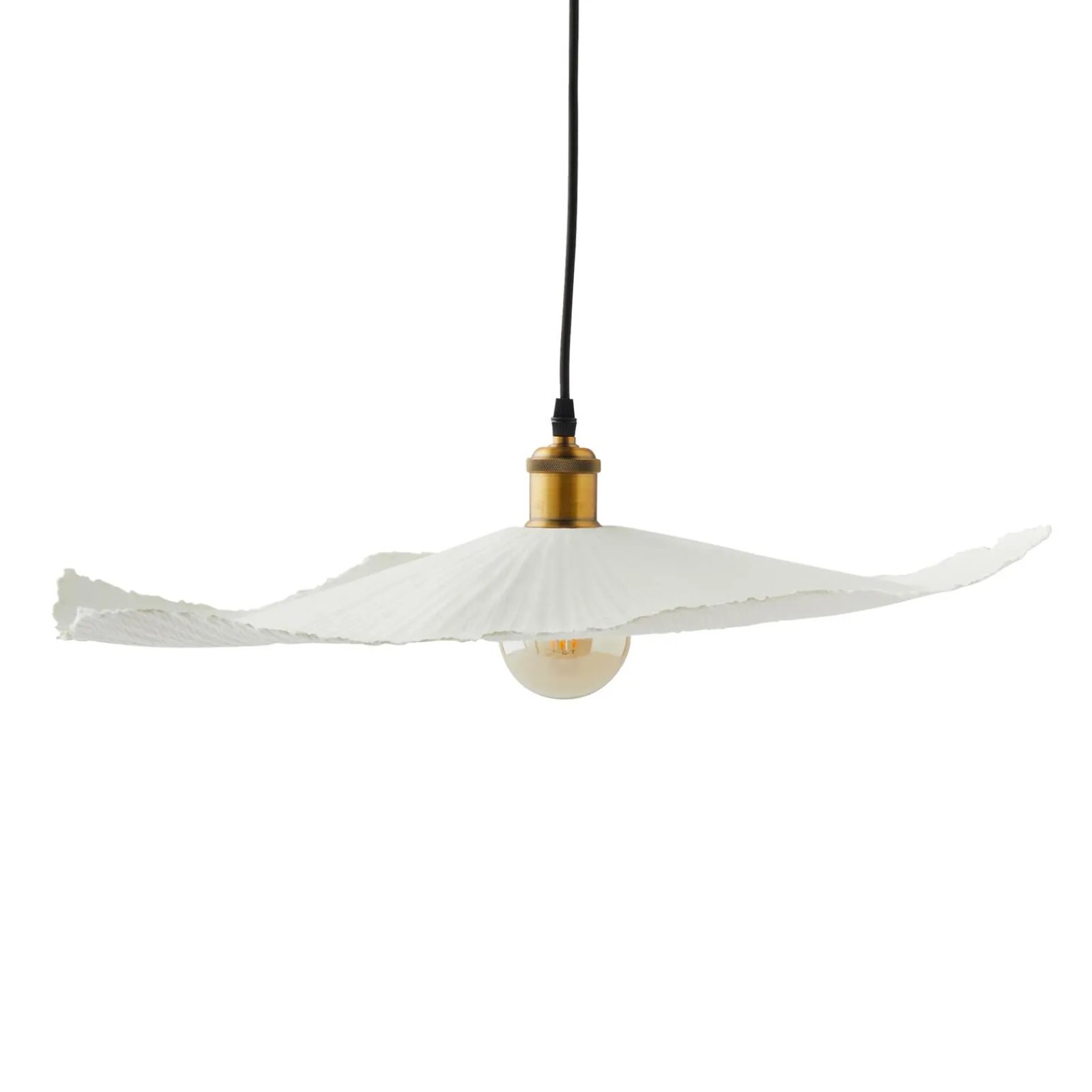 Hot Abat-jour LOUISE coloris blanc 7 x 54 cm diamètre 54 cm - 4MURS Suspensions
