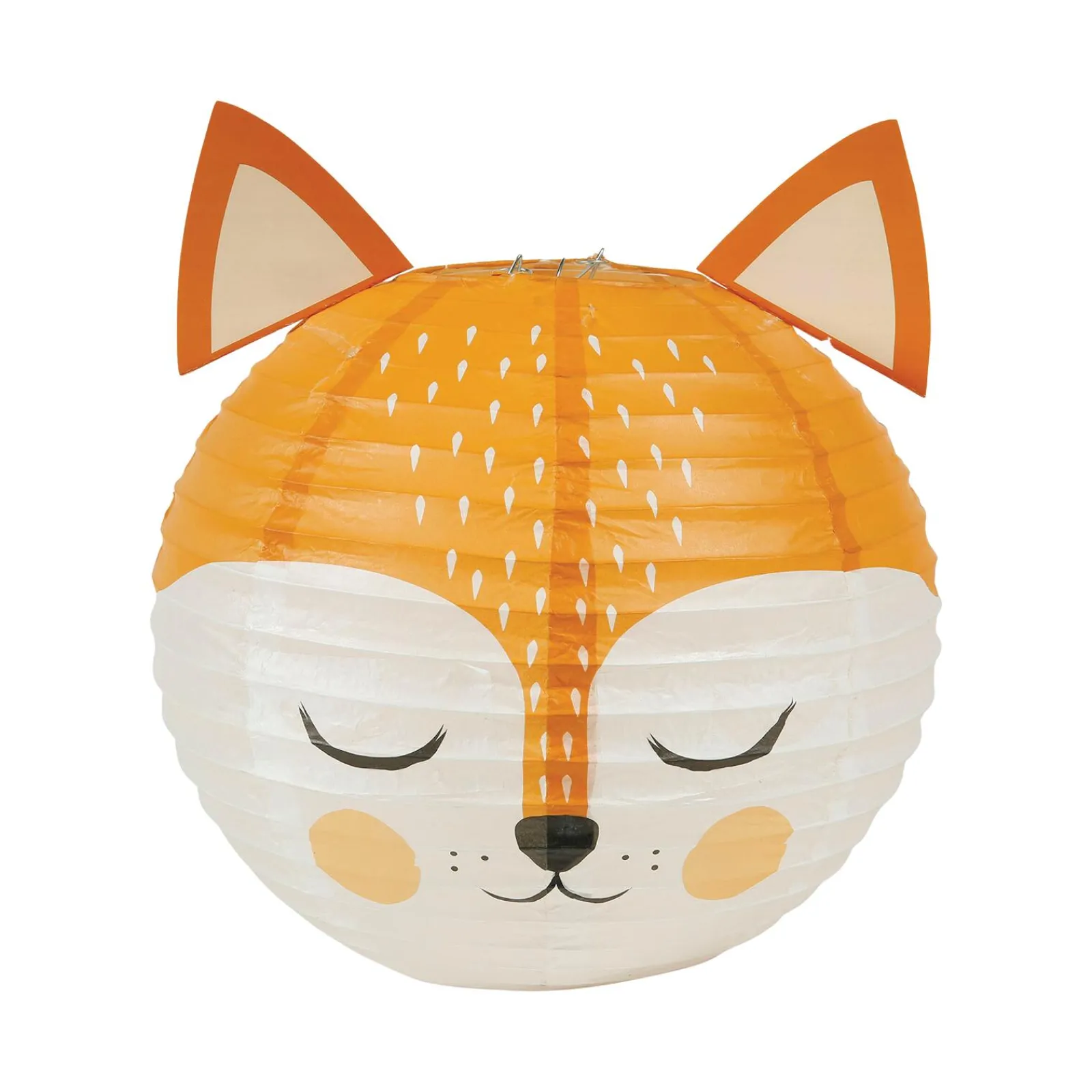 Fashion Abat-jour RENARD coloris orange 21 x 35 cm - 4MURS Enfant Puériculture|Luminaires Enfant