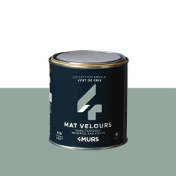 Fashion Peinture Finition Peinture vert de gris 0,5 L - 4MURS Peintures