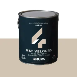 Best Peinture Multi-supports Peinture grège 2,5 L - 4MURS Peintures