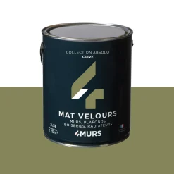 Fashion Peinture Peinture olive Mat 2,5 L - 4MURS Peintures