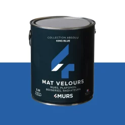 New Peinture Peinture King blue Mat 2,5 L - 4MURS Peintures