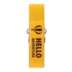 Sale Sangle HAPPY ADVENTURE BELT JAUNE coloris jaune - 4MURS Accessoires Mode