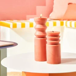 Outlet Bougie ESCALE PM coloris terracotta - 4MURS Bougies Et Senteurs