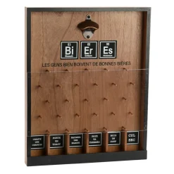 Outlet Déco murale LENY coloris marron - 4MURS Objets Muraux