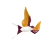 Sale Déco murale ADELE jaune / blanc / bordeaux - 4MURS Objets Muraux