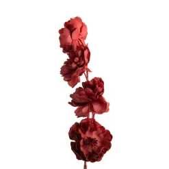 Outlet Fleur artificielle DAHLIA coloris rouge - 4MURS Déco Végétale