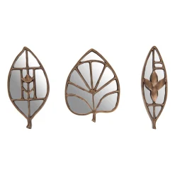 Fashion Miroir FEUILLE ART DÉCO 14 x 18 cm - 4MURS Miroirs