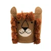 Best Panier LION coloris Marron, orange - 4MURS Enfant Déco Enfant|Objets Déco
