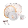 Online Set repas MARTIN coloris orange - 4MURS Enfant Déco Enfant|Arts De La Table