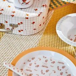 Online Set repas MARTIN coloris orange - 4MURS Enfant Déco Enfant|Arts De La Table