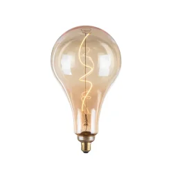 New Ampoule LED E27 30W POIRE XL AMBRÉ jaune 30,3 x 16,8 cm - 4MURS Ampoules