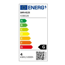 New Ampoule LED E27 30W POIRE XL AMBRÉ jaune 30,3 x 16,8 cm - 4MURS Ampoules