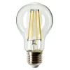 Discount Ampoule LED FILAMENT CLAIRE 60W E27 lumière froide blanc 8 x 5 cm Ampoules