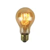 Outlet Ampoule LED GLOBE AMBRE FILAMENT 25W E27 jaune 10,5 x 6 cm - 4MURS Ampoules