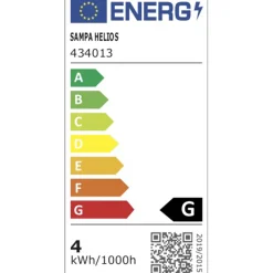 New Ampoule LED GLOBE AMBRE FILAMENT 25W E27 95 mm jaune 14 x 9,5 cm Ampoules