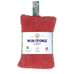 Best ANOTHER WAY Eponge CORAIL coloris blanc et corail - 4MURS Produits Vaisselle