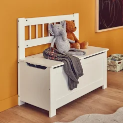 Best Coffre enfant JUDE coloris blanc - 4MURS Enfant Meubles Enfant|Meubles Enfant