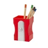 Best Pot à crayons TAILLE CRAYON coloris rouge - 4MURS Papeterie Et Livres