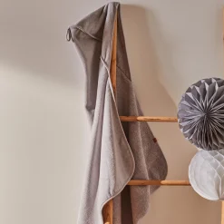 New Cape de bain LULU coloris gris - 4MURS Enfant Puériculture|Linge De Maison