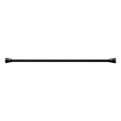 Outlet Barre à rideau ENTRE MURS noir 2 cm de 55,0 à 90 cm - 4MURS Voilages, Vitrages, Stores Et Accessoires