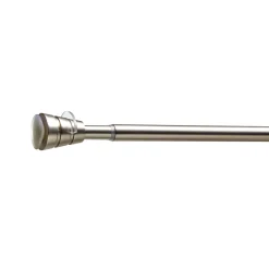 Fashion Barre à rideau ENTRE MURS nickel givré 2 cm de 55,0 à 90 cm - 4MURS Voilages, Vitrages, Stores Et Accessoires