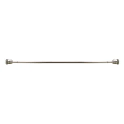 Fashion Barre à rideau ENTRE MURS nickel givré 2 cm de 55,0 à 90 cm - 4MURS Voilages, Vitrages, Stores Et Accessoires