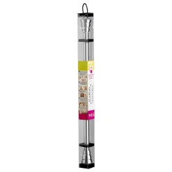 Fashion Barre à rideau ENTRE MURS nickel givré 2 cm de 55,0 à 90 cm - 4MURS Voilages, Vitrages, Stores Et Accessoires