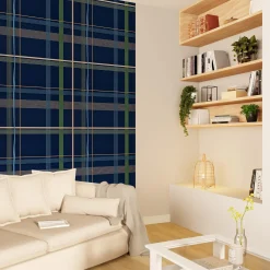 Outlet Papier peint intissé MALO bleu marine - 4MURS Papiers Peints