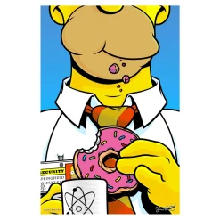 Clearance Affiche HOMER 30 x 40 cm - 4MURS Tableaux Et Affiches