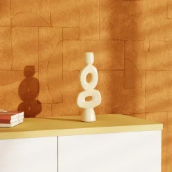 Sale Bougeoir AROUND coloris beige - 4MURS Bougies Et Senteurs