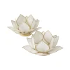 Clearance Bougeoir ESTANY coloris blanc - 4MURS Bougies Et Senteurs