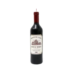 Discount Bougie BOUTEILLE DE VIN coloris noir - 4MURS Bougies Et Senteurs
