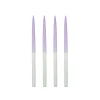 Fashion Bougie DIP-DYE coloris mauve - 4MURS Bougies Et Senteurs