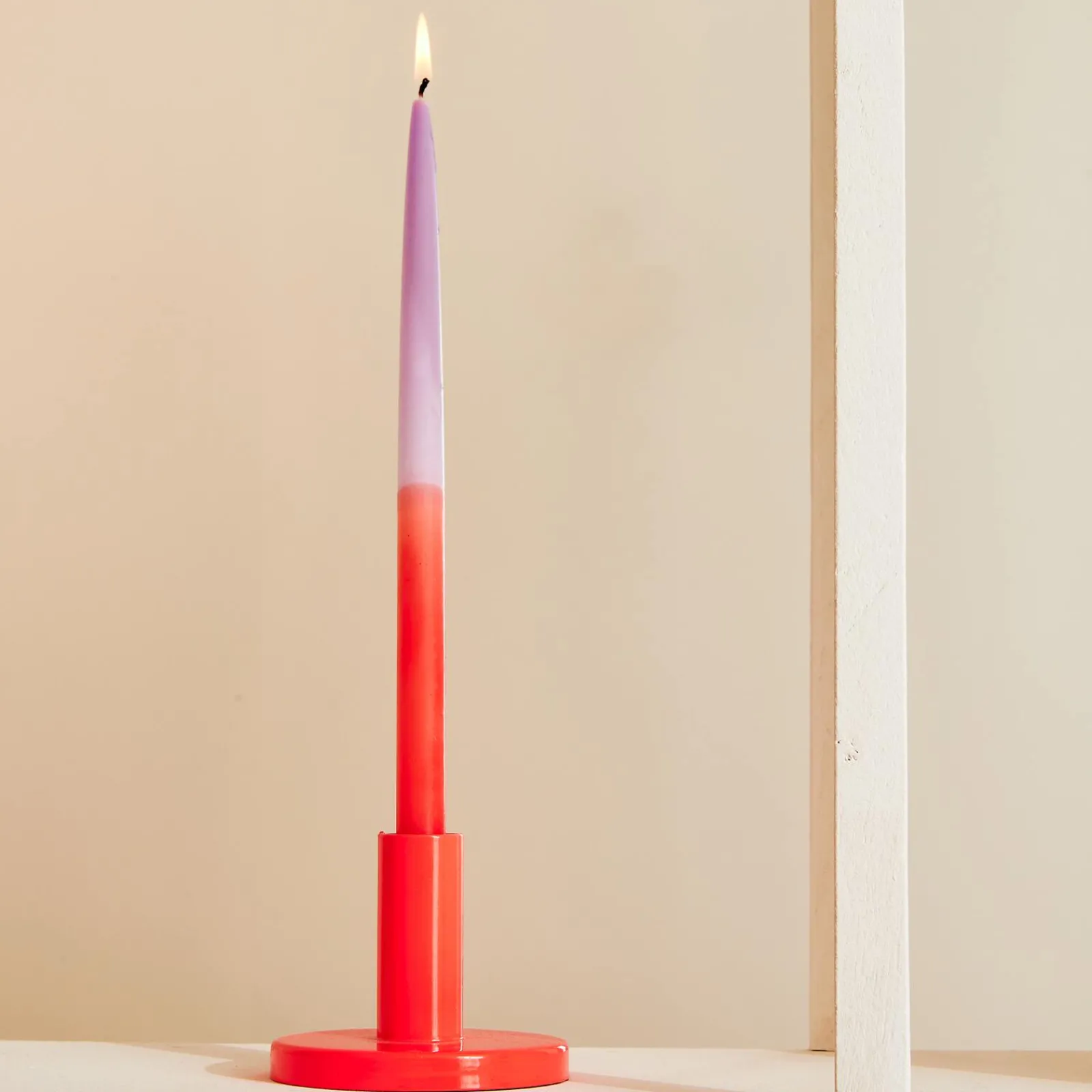 Fashion Bougie PILI coloris violet, orange - 4MURS Bougies Et Senteurs