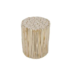 Outlet Bout de canapé CARRY coloris naturel - 4MURS Tables