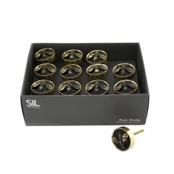 Clearance Bouton de meuble BLACK BEES coloris noir - 4MURS Objets Déco
