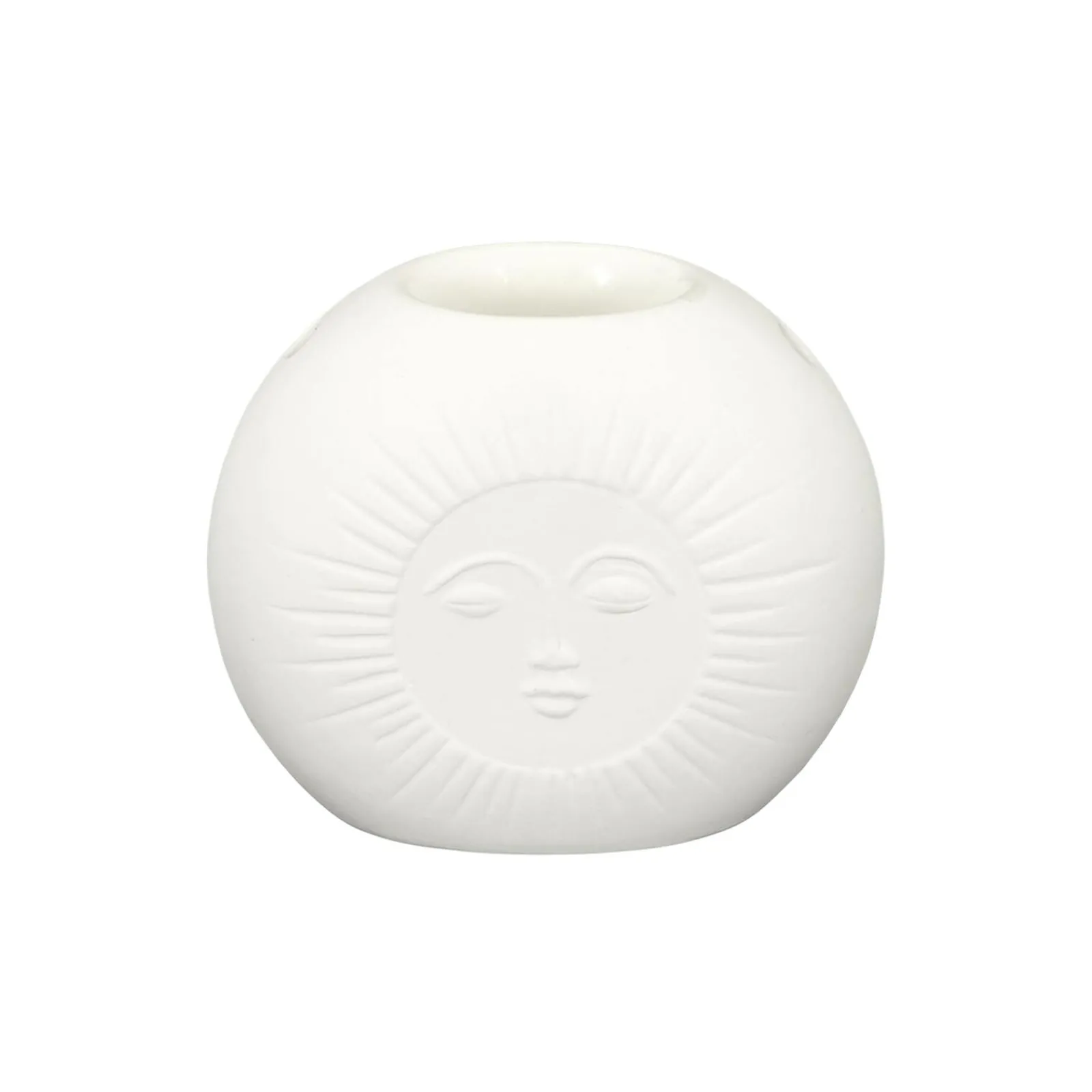 Fashion Brûleur SOLEIL coloris blanc - 4MURS Bougies Et Senteurs