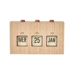 Online Calendrier FLIP FLAP coloris beige - 4MURS Papeterie Et Livres