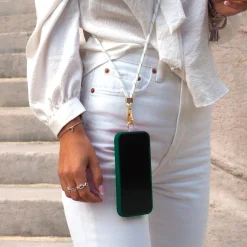 Sale Cordon de téléphone UNIVERSEL ROYAL coloris blanc - 4MURS Accessoires Mode|Accessoires Multimédia
