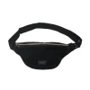 Hot Sac banane VELOURS coloris noir - 4MURS Sacs