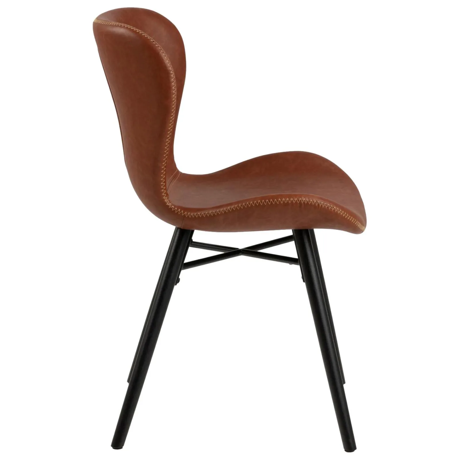 Clearance Chaise HAZEL coloris cognac - 4MURS Chaises Et Tabourets