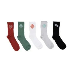 Hot Chaussettes POKER coloris multicolore - 4MURS Vêtements