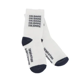 Online Chaussettes SOLIDAIRES 35/42 coloris bleu - 4MURS Vêtements