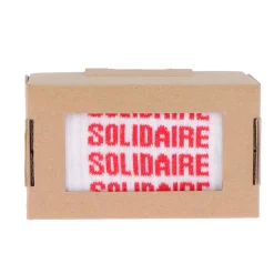 Outlet Chaussettes SOLIDAIRES 42/47 coloris rouge - 4MURS Vêtements