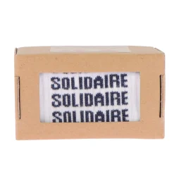 Clearance Chaussettes SOLIDAIRES coloris bleu - 4MURS Vêtements