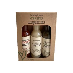 Sale Coffret d'assaisonnement HERBES LIQUIDES - 4MURS Epicerie Salée
