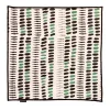Online Housse de coussin ALAIA noir & vert 40 x 40 cm - 4MURS Coussins