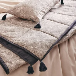 Discount Housse de coussin EKHI coloris beige 30 x 50 cm - 4MURS Coussins