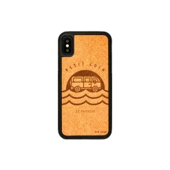 Hot Coque de téléphone PETIT COIN DE PARADIS brun - 4MURS Accessoires Multimédia